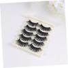 False Eyelashes, 5 Pairs, High-Grade Fiber view 2