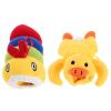 PERSELOSO 2-Pack Portable Insulated Baby Bottle Sleeves with Cute Plush Animal Designs view 1