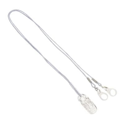 ABS and Nylon Hearing Aid Clip Anti-Loss Lanyard, 1 Set