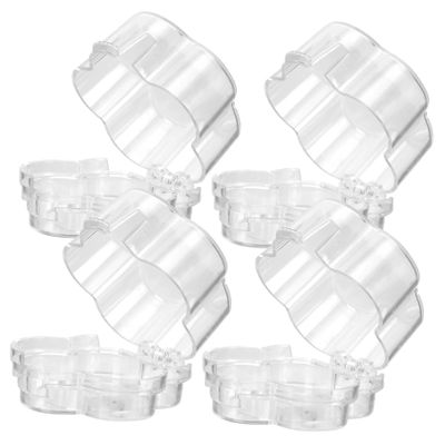 GARIOUANS 4-Pack Transparent Childproof Stove Knob Covers