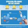 AHEJIOO Indestructible Dog Toy - Interactive Squeaky Goose Design view 3