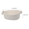 Uonlytech Cotton Rope Storage Basket for Plants, Food, and Decor view 2