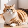 Cat Glasses with Chain, Dog Costume Glasses view 2