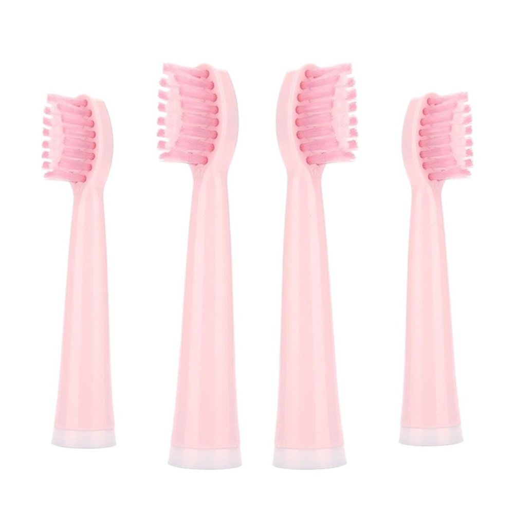 Replacement Toothbrush Heads Compatible with Rtauys, M5 Electric Soft-Bristle Brush Heads for Rtayus, 416 Pieces (16 PCS, Pink)