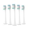 Replacement Brush Heads Compatible with Aquasonic Black Series Pro Vibe Duo, 10-Pack, White Nylon Bristles view 1