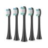 Replacement Brush Heads Compatible with Aquasonic Black Series Pro Vibe Duo, 10-Pack, White Nylon Bristles view 3