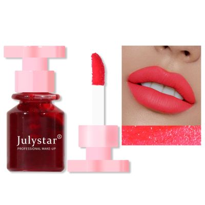 Moisturizing Lip Glaze, Long-Lasting Non-Fading Lip Dye Makeup, Non-Sticky Lip Gloss, Matte Lipstick (05)