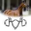 DOUDINGMAO Brass-Coated Horse Bit with Silicone Lining view 2