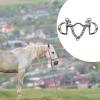 DOUDINGMAO Brass-Coated Horse Bit with Silicone Lining view 3