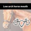 DOUDINGMAO Brass-Coated Horse Bit with Silicone Lining view 4