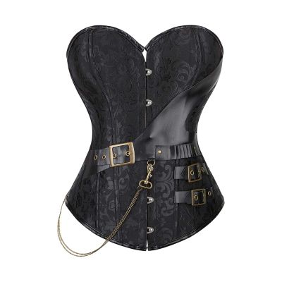 Women's Gothic Underbust Corset Costume Top