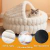 Mateju Fluffy Donut Dog Bed view 2