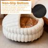 Mateju Fluffy Donut Dog Bed view 3