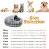 Mateju Fluffy Donut Dog Bed view 4