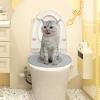 Cat Toilet Training Set, 39 x 36.5 x 26 cm, Train Your Cat to Use the Toilet view 4