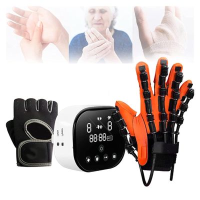Rehabilitation Robotic Glove for Hand Therapy, Wrist and Finger Training, Stroke and Hemiplegia, Mirror Therapy Mode