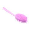 STOBAZA Silicone Long-Handled Bath Brush with Hanging Hole view 1