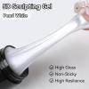 White Nail Sculpting Gel view 2
