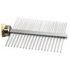 SEWOART Stainless Steel Dog Comb with Wooden Handle view 3