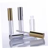 10 mL Round Gold-Colored Plastic Lip Gloss Tube view 2