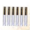 10 mL Round Gold-Colored Plastic Lip Gloss Tube view 3