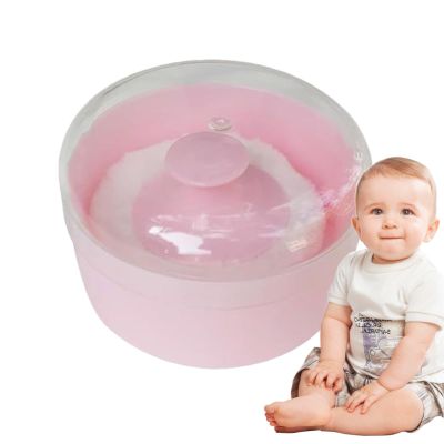 CGACCSD Powder Puff and Travel Powder Puff Container