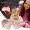 Dewireaey Travel Powder Puff and Loose Powder Container view 2