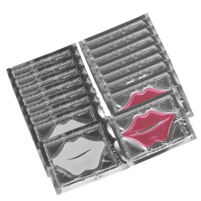 Lip Care Gel Pads, 20 Count, Crystal Gel Design