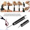BAOFUYA Air Pressure Corkscrew, Manual Red Wine Bottle Opener with Foil Cutter, Compact Design for Easy Use Anywhere view 3