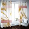 MAYNUO 3D Printed Thermal Curtains, 2 Panels, 132 x 240 cm view 4