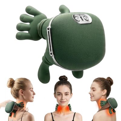 Noetopolis 4D Neck Massager with Heat, 3 Massage and 2 Heat Levels