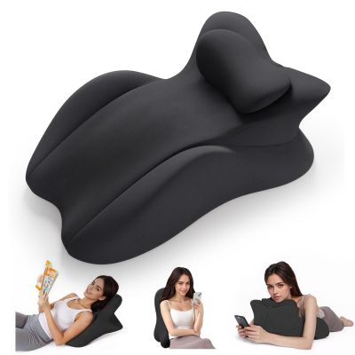 Wedge Pillow for Reading and Relaxation for Bed, Sofa, and Floor
