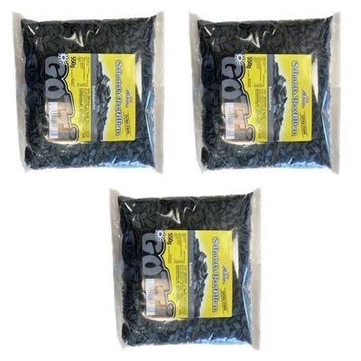 3 Bags Rexim Salmiak Pastilles Extra-Strong Salt Licorice, 550 g Each + Free 45 g Space Cookie