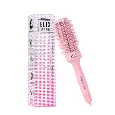 ELIX Cera Heat Professional Ceramic Round Brush, 43 mm