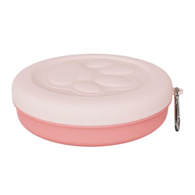 Portable Pet Food and Water Bowl with Lid