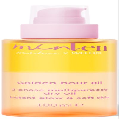 minLen Golden Hour Oil Kids' Glow Body Oil, 100 ml, Vegan