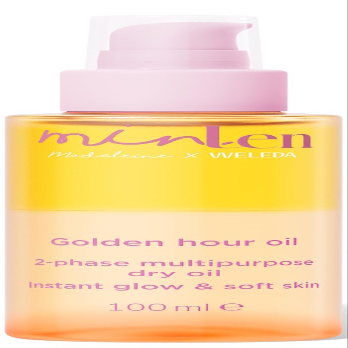 minLen Golden Hour Oil Kids' Glow Body Oil, 100 ml, Vegan