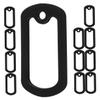 GRIRIW 12 Pack Rubber Dog Tag Protectors view 1