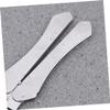 Men's Stainless Steel Beard Comb, Anti-Static, Break-Resistant, Folding view 4