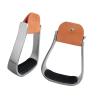 DOUDINGMAO Lightweight Aluminum Western Stirrups with Non-Slip Footbeds view 4