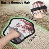 WowPrint Japanese Art Pet Hair Removal Gloves for Cats and Dogs, Reusable Electrostatic Hair Removal Brush Tool for Couches, Clothing, Carpets, Furniture and Car Seats, 2 Pieces view 3