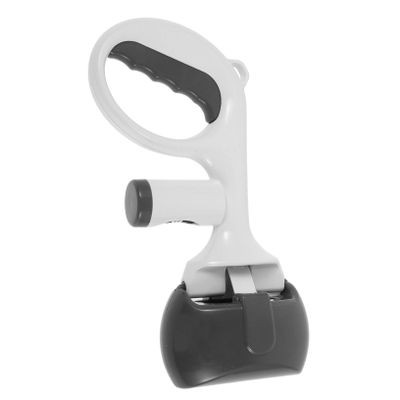TEHAUX Dog Poop Scooper with Sturdy Handle for Medium-Sized Dogs