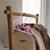 Gadpiparty 10-Piece Plastic Hangers for Toddler Clothes, Space-Saving Boot Hangers, Multifunctional Closet Hangers for Coats and Skirts view 2