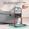 Chair Stand Assist for Seniors with Storage Bag, Height-Adjustable Support Handle and Bed Rail view 2