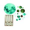 CORHAD 2 Sheets Glow-in-the-Dark Planet and Star Wall Stickers view 4