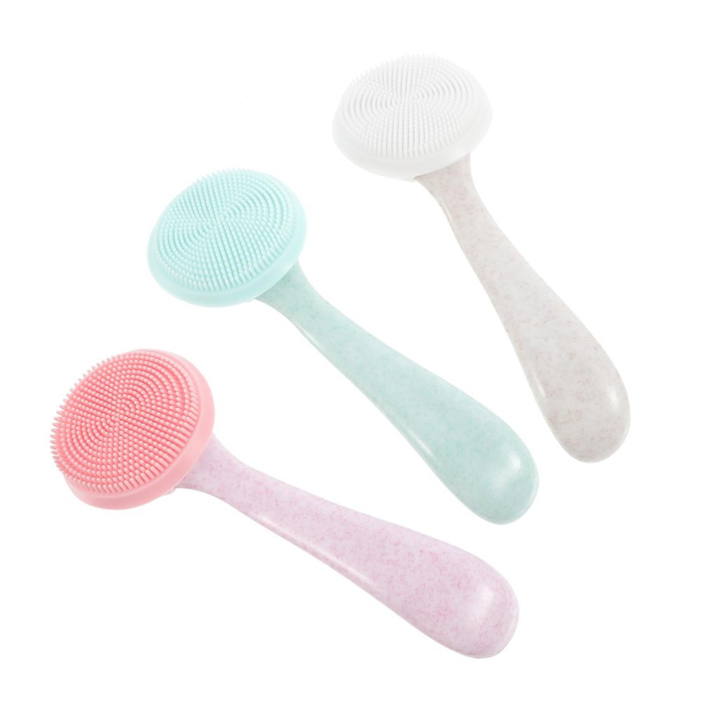 Pack of Silicone Facial Cleansing Tools for Manual Care