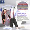 Universal Full-Body Patient Lift Sling with Mesh, Gray, Medium view 3