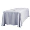 Massage Bed Sheet, 114 x 71 cm, Breathable Massage Table Cover with Face Hole, Light Gray Christmas Decor view 2