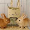 Rabbit Hay Rack Hanging Hay Dispenser Storage Container view 2
