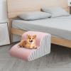 Fenayuu Dog Stairs with Washable Cover and Non-Slip Steps view 2